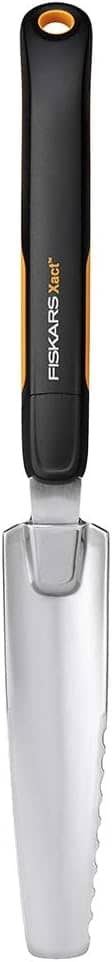Fiskars 315540-1001 Xact Garden Hand Weeder, Black/Silver, US import