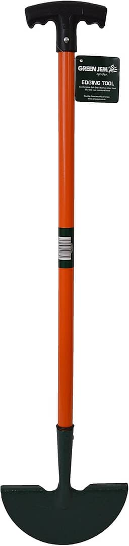 Green Jem Carbon Steel Edging Tool - Orange