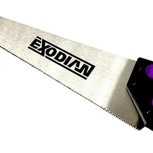 EXODIAN 22" (600mm) Handsaw - 8tpi 1st Fix Hand Saw (for Wood, Plastic, Gardening) Soft Grip for Comftable Sawing