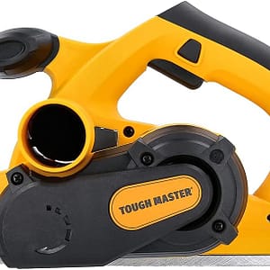 Electric Wood Planer 110mm 1000W Portable Hand Planer 16000 RPM 2 Reversible HSS Blades, 3 Meters Power Cord, for Carpentry Work DIY Quick Work of Any Project TOUGH MASTER