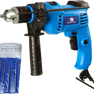 600W Electric Hammer Drill Corded Power Action BIT Masonry Stone Metal Wood
