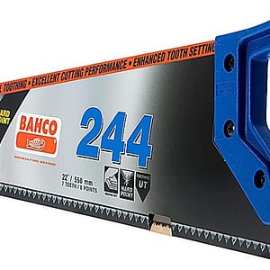 Bahco 244-22-U7/8-HP Hardpoint Handsaw, 7 tpi, 550mm Length