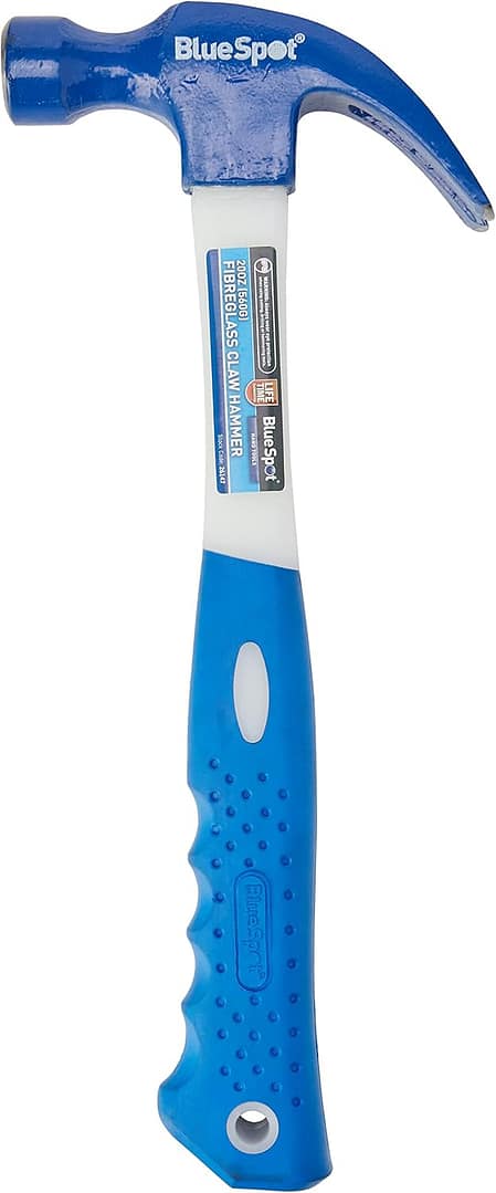 Blue Spot Tools 26147 B/SPOT 20 oz Fibre Glass Claw Hammer