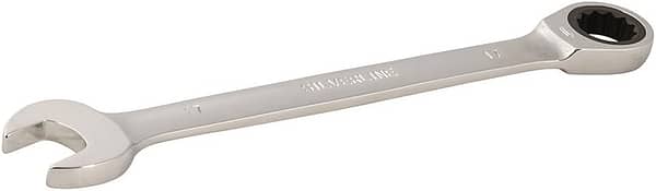 Silverline 783122 Fixed Head Ratchet Spanner 17 mm