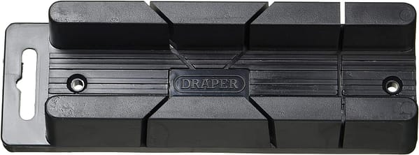 Draper Mini Mitre Block Box 200mm x 35mm x 50mm - 48677 - Wood Angle Cutting Guide Miter Tool