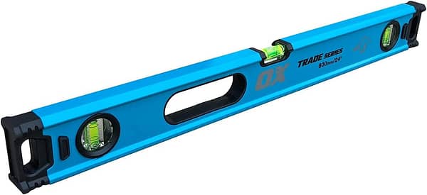 OX Tools Tradesman Box Level 36"/90 cm Magnified Vials