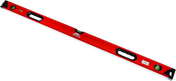 Hilka Tools 63505048 48" (1219mm) Spirit Level, Red & Black