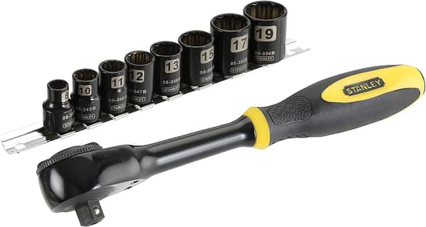 Stanley 094606 FatMax Rotator Socket Set 3/8-inch Drive (9 Pieces)