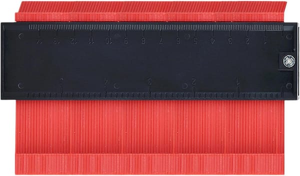 7 Inch Profile Gauge Tool,17cm Contour Gauge Duplicator Marking Gauge Woodworking Tools Laminate Flooring Tools