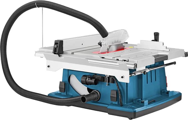 Bosch Professional Table Saw GTS 10 XC (incl. Dust Extraction Adapter, Storage for Additional Saw Blade, Parallel Guide, Push Stick, Angle Guide, Circular Saw Blade, in Cardboard Box)