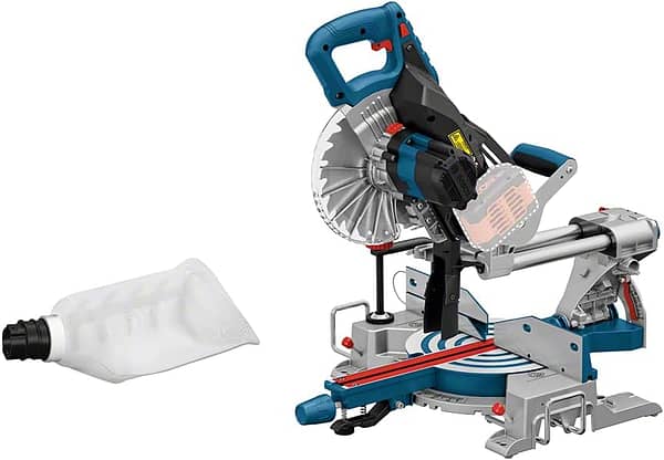 Bosch Professional BITURBO GCM 18V-216 cordless sliding mitre saw (saw blade dia. 216 mm, excl. rechargeable batteries and charger, in cardboard box)