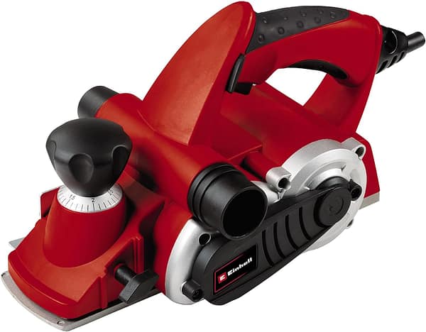 Einhell TE-PL 900 Electric Planer | Up To 3mm Chip Depth, Soleplate with 3 V-Grooves, Parallel Stop, Rebate Depth Stop | 900W Wood Plane For Doors and Woodworking Includes TCT Planing Knife