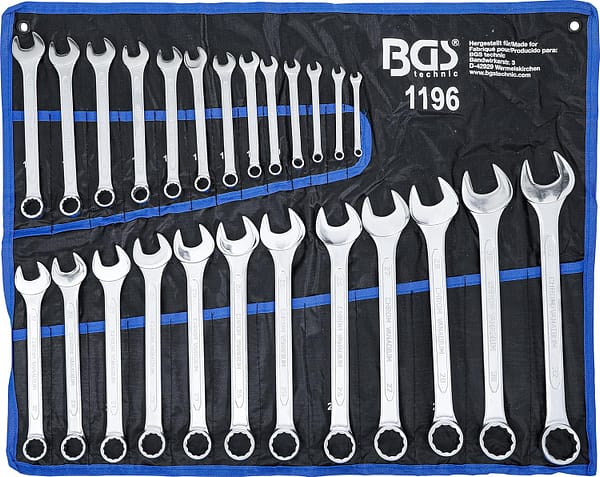 BGS 1196 | Combination Spanner Set | 6 - 32 mm | 25 pcs.