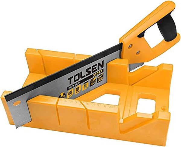 Tolsen Mitre Box & Fine Tenon Saw 300mm 12"
