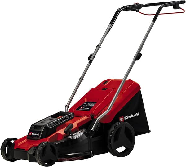 Einhell 1600W Electric Lawn Mower - 37cm Cutting Width, 38L Large Capacity Grass Box, 5 Cutting Heights (20-60mm) - Powerful Corded Lawnmower for Small to Medium Gardens Up to 700m²