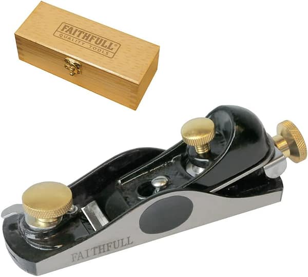 Faithfull FAIPLANE6012 6012 Block Plane in Wooden Box