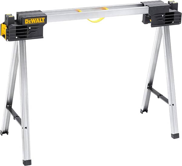 Dewalt DWST1-75676 Folding Saw Horse, Silver/Black, Sawhorse (Pack of 2)