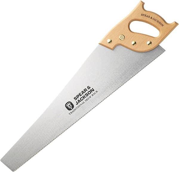 Spear & Jackson 9500R Traditional Skew Back Saw, 22" x 10pts
