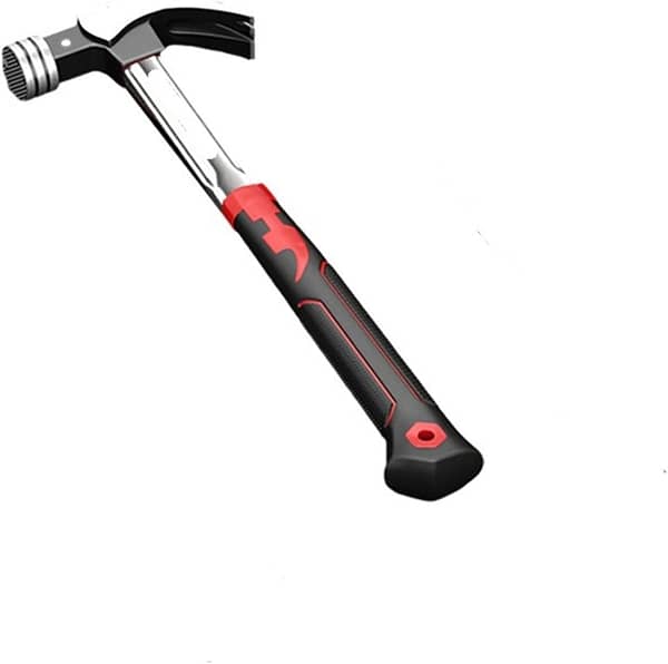 Claw Hammer Square/Round Claw Hammer Home Hammer Ergonomic Texture Grip Hammer(10oz round)