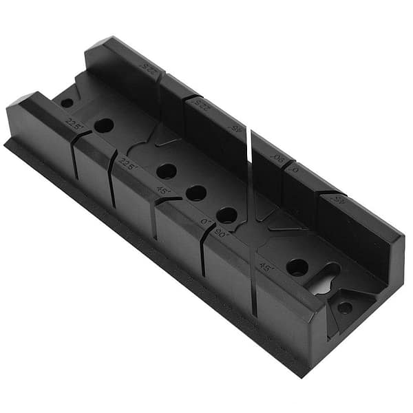 Miter Saw Box, Woodworking Miter Saw Box Cabinet Wood Gypsum Oblique Cutting Tool, Comprehensive Tool Set, Handsaws (801)
