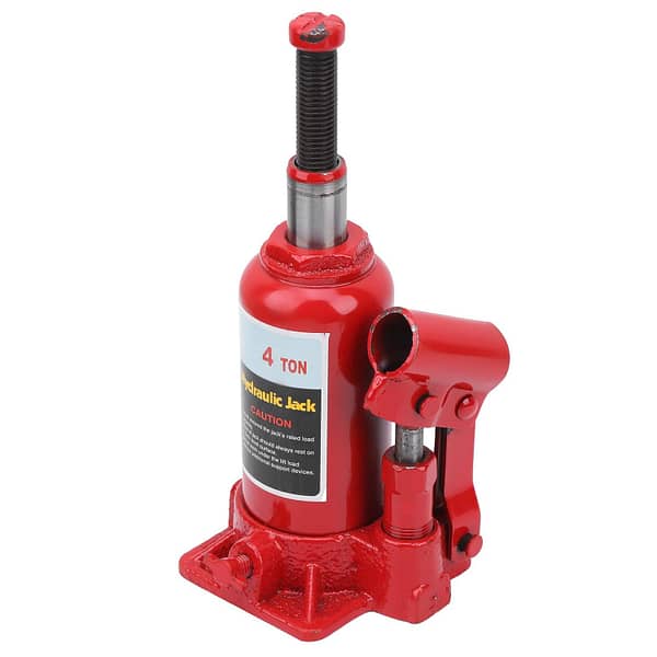 Car Bottle Jack 4T Casting and Steel Pipe Hydraulic Jack Professional Portable Hydraulic Bottle Jack Car Lifting Jack