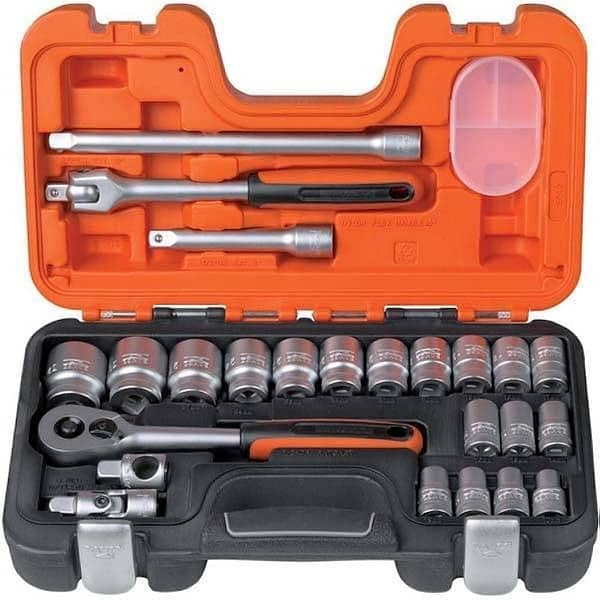Bahco S240 1/2″ Drive 24 Piece Metric Socket Set 10 – 32mm