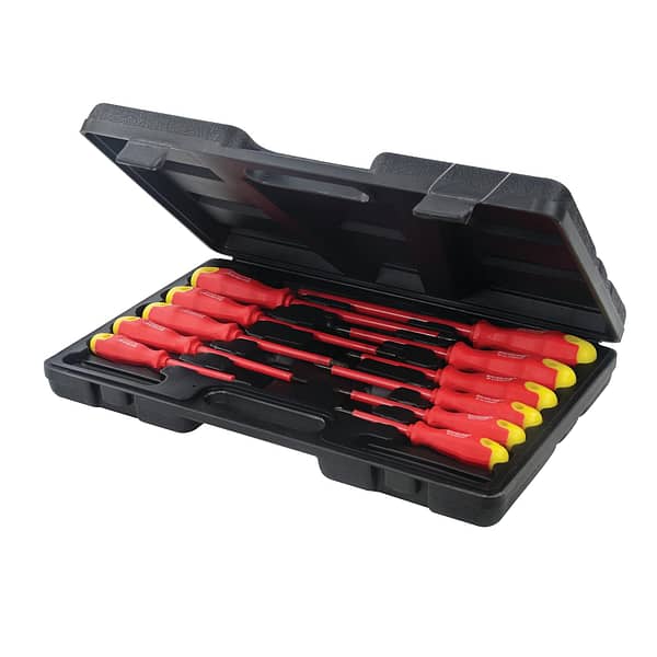 Silverline Insulated Soft-Grip Screwdriver Set 11pce (918535)