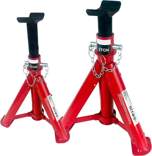 Simply Auto 2T Foldable Jack Stand Pair CFJS2T (2 Tonne, 2000kg)