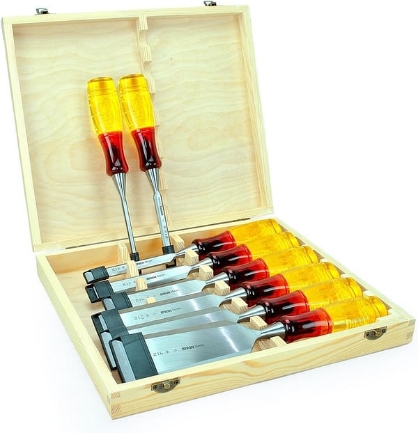 Irwin Marples MAR373S8 Splitproof B/E Chisel (Set of 8)
