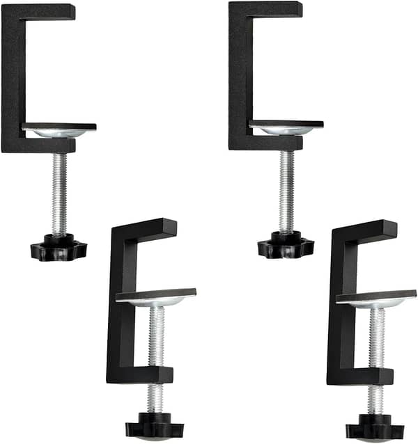 NS Juvyig G Clamps for Woodwork, Adjustable Screw Small Clamps, universal table clamps Wood clamps for woodworking, Mini Bar Clamp for Carpentry DIY Projects
