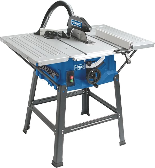 Scheppach HS100S 2000W 10" 250mm Bench Table Saw Legstand Side Extensions & Blade 240v