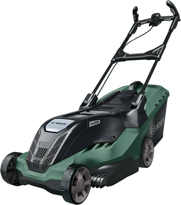 Bosch Home and Garden Lawnmower AdvancedRotak 650 (1700 Watts, Cutting Width 40 cm, Cutting Height: 25-80 mm, Lawns up to 650 m², in Carton Packaging)