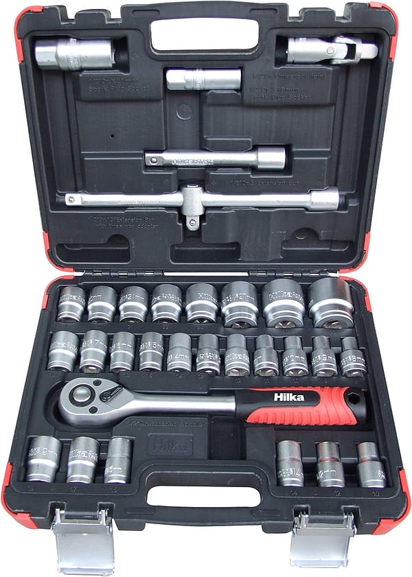 Hilka 01123202 32pce 1/2-inch Drive Socket Set